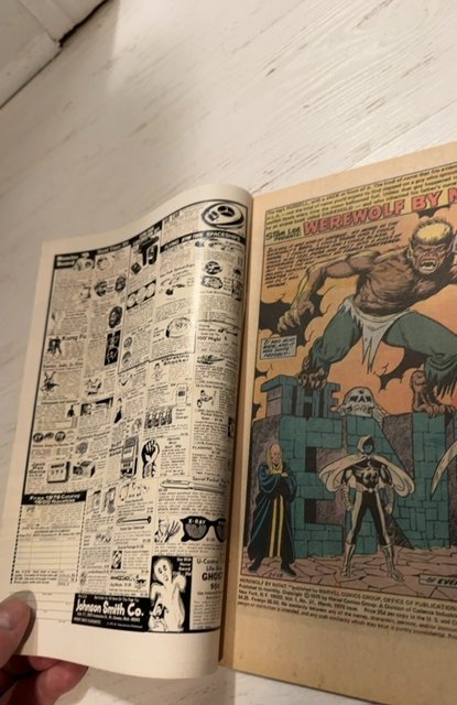 Werewolf by Night #37 (1976)2nd moonknight app