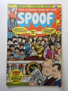 Spoof #3 (1973) VG Condition moisture stain