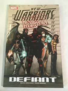 NEW WARRIORS Vol. 1: DEFIANT Trade Paperback