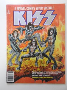 Marvel Comics Super Special #1 (1977) Kiss Blood in Ink! Sharp VF Condition!