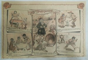 Thanksgiving Sunday Page by CJ Hirt from 1904 Half Page Size!