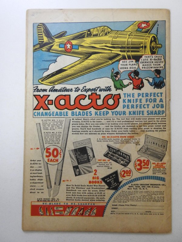 Comedy Comics #28  (1945) W/ Super Rabbit! Sharp VG- Condition!