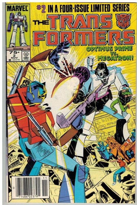 TRANSFORMERS 2 FN Nov. 1984