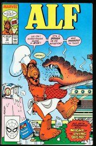 ALF #14-NBC-MARVEL COMICS-WEIRD COVER NM