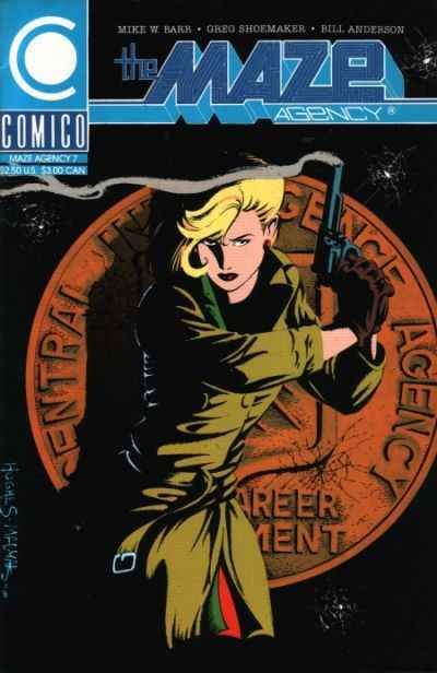 Maze Agency (1988 series) #7, VF+ (Stock photo)