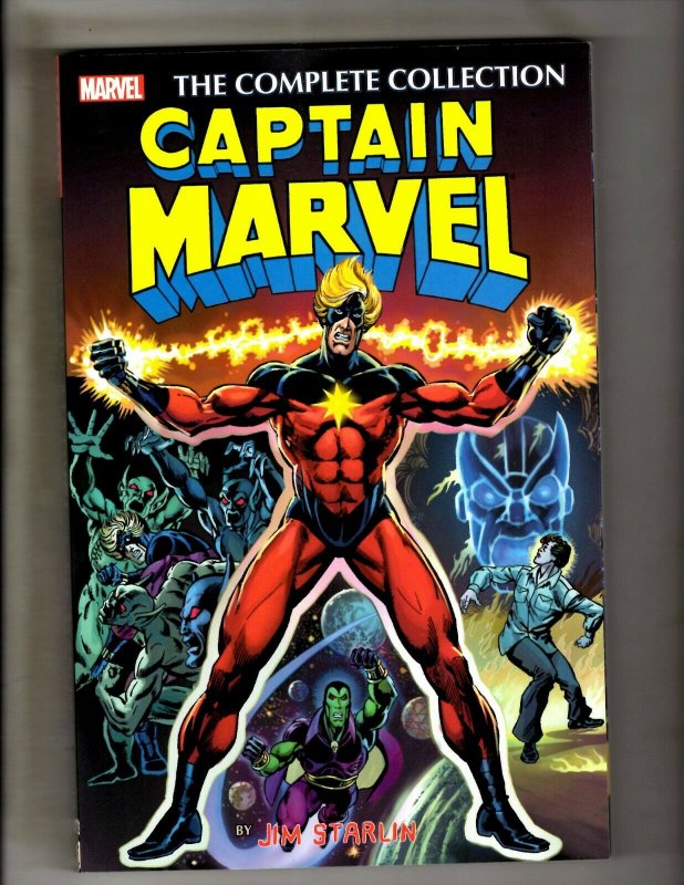 Captain Marvel Jim Starlin The Complete Collection 1st Print 2016 NM Thanos HR8