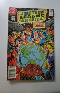 Justice League of America #210 Newsstand Edition (1982)
