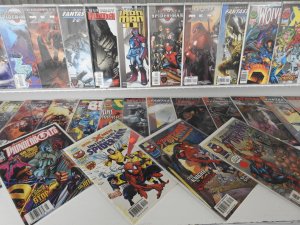 Huge Lot 140+ W/ X- Men, Spiderman, Wolverine Avg VF/NM Condition.