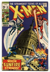 X-MEN #64-First SUNFIRE-COMIC BOOK-Marvel VF