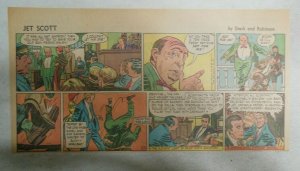 Jett Scott Page by Jerry Robinson,Sheldon Stark from 5/15/1955 Third Page Size!