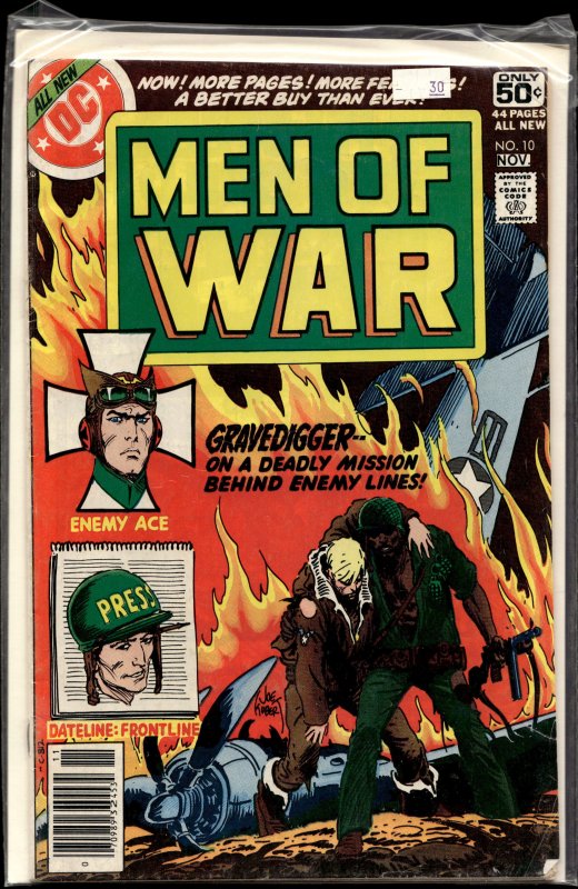 Men of War #10 (1978) Code Name: Gravedigger
