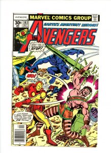 Avengers #163  1977  VG