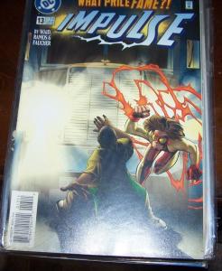 Impulse #13 (May 1996, DC) KID FLASH II AKA BART ALLEN +MAX MURCURY 