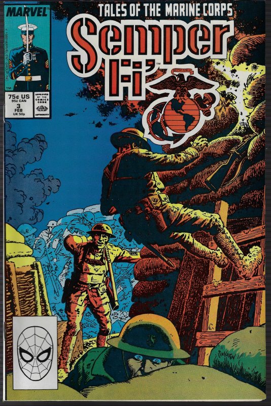 Semper Fi' #3 (Marvel, 1988)