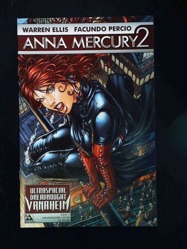 Anna Mercury 2 #2B  Avatar Comics 2009 Nm  Variant Cover