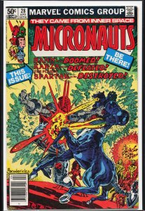 Micronauts #28 (1981) Micronauts
