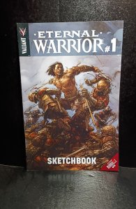 Eternal Warrior #1 / Bloodshot and H.A.R.D. Corps #14 Sketchbook (2013) flip f/b