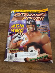 Nintendo Power Magazine # 105 February 1998 Hulk Hogan WCW NWO Cover 4 J399