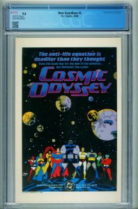 New Guardians #2  1988 - DC -CGC 9.8 - Comic Book-4254920020