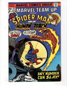 Marvel Team-Up #39 (VF/VF+) 1975 SPIDER-MAN & THE HUMAN TORCH