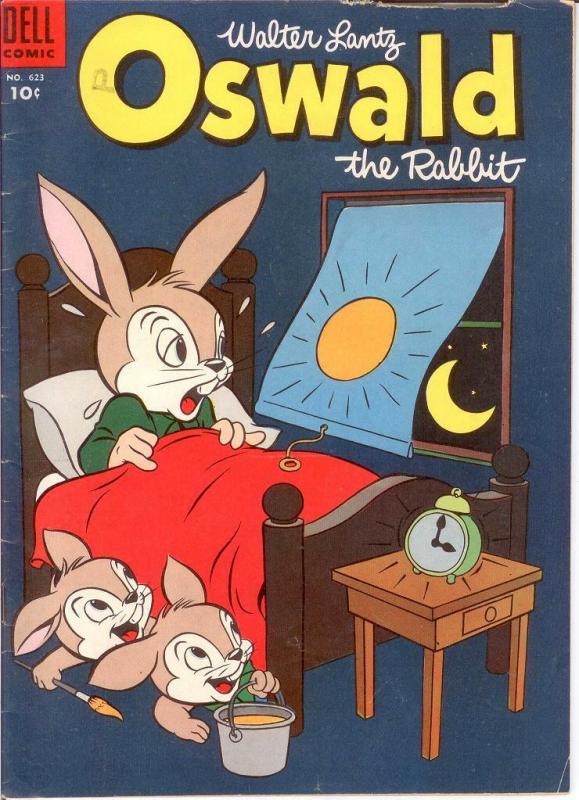 OSWALD THE RABBIT (1943-1962 DELL) F.C. 623 VG 1955 COMICS BOOK