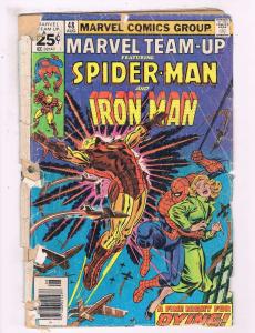 Marvel Team Up Feat. Spider-Man #48 GD Marvel Comics Group Comic Book DE19