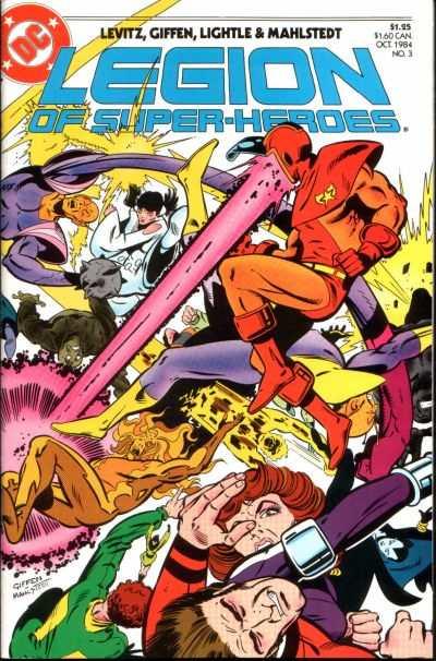 Legion of Super-Heroes (1984 series) #3, NM- (Stock photo)