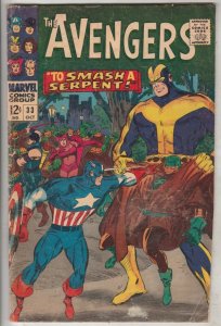 Avengers, The #33 (Oct-66) VG/FN Mid-Grade Avengers