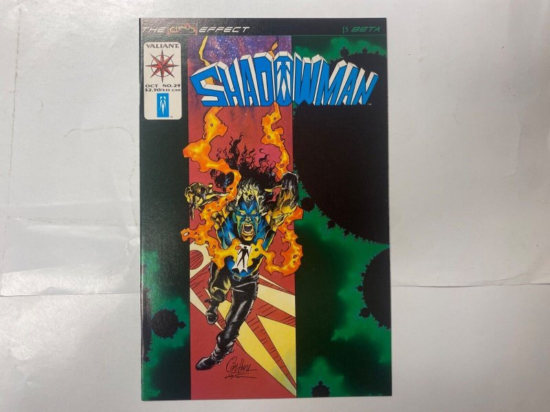 7 ShadowMan VALIANT comic books #22 23 24 25 27 28 29 33 KM34