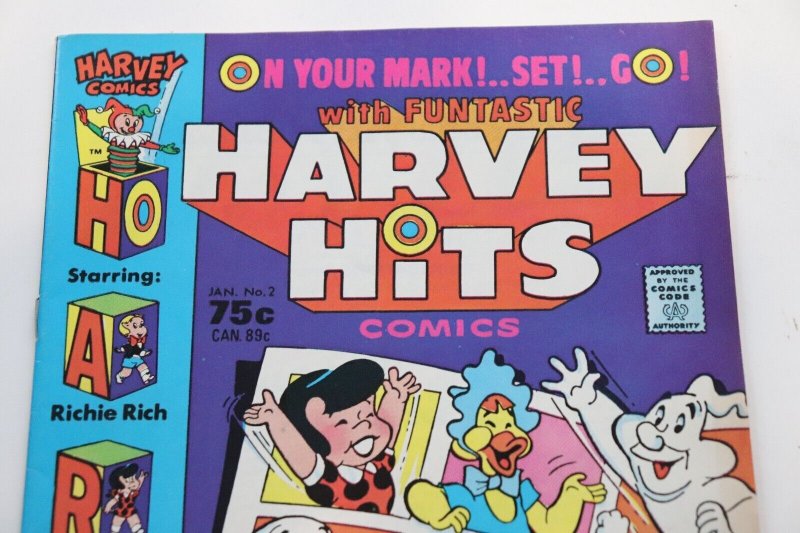 Harvey Hits Comics #2 Harvey 1987