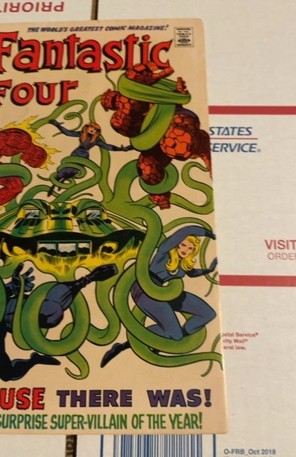 Fantastic Four #88 (1969)a house there was Mole man