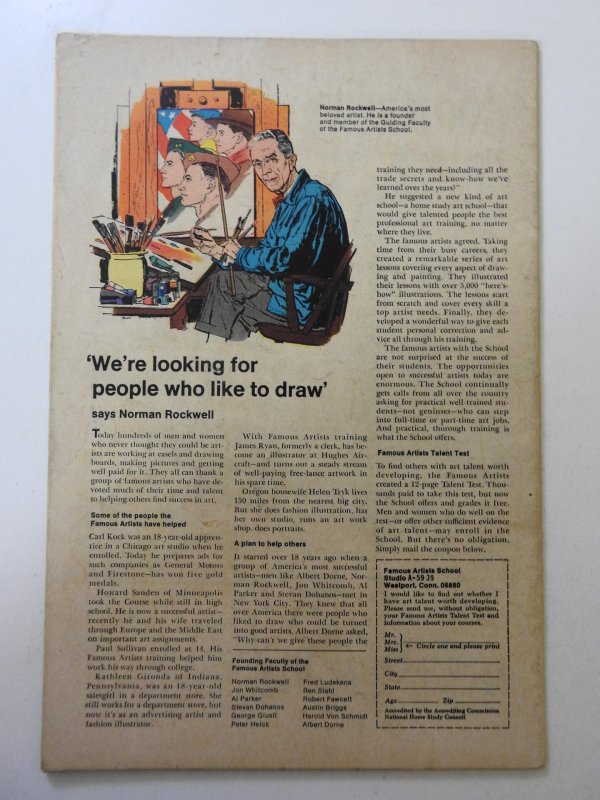 Daredevil #46 (1968) GD/VG Condition 3 centerfold wraps detached bottom staple