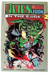 ALIEN LEGION ON THE EDGE #2, NM-, Epic, sci-fi, 1990, more in store...