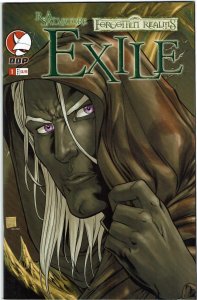 Forgotten Realms: The Dark Elf Trilogy - Exile #1  Seeley Cover NM