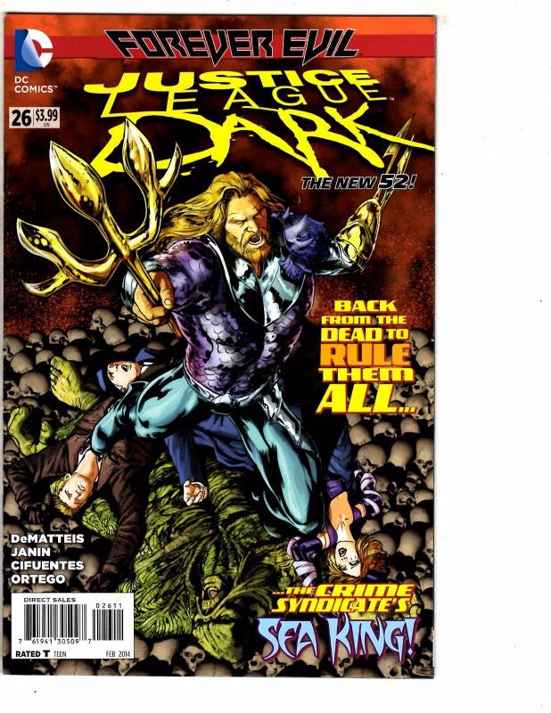 5 Justice League Dark DC Comic Books # 22 24 25 26 30 Zatanna Swamp Thing J209