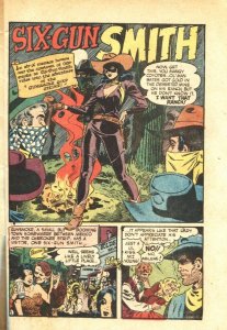 WESTERN CRIME BUSTERS #7-1951--WALLY WOOD STORY ART   K-BAR-KATE APPEARS