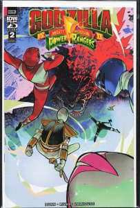 Godzilla vs. the Mighty Morphin Power Rangers II #2 (2024) Power Rangers