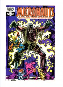 Micronauts #43  VF  1982  Gil Kane Cover and Art!