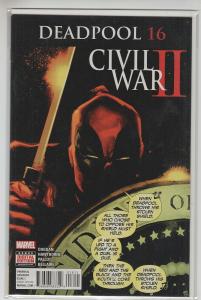 DEADPOOL (2015 MARVEL) #16 NM