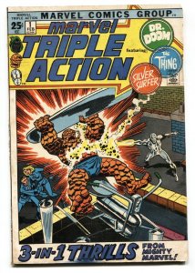 Marvel Triple Action #1 1971 comic book Silver Surfer first issue