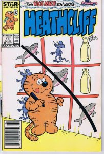 Heathcliff #16 ORIGINAL Vintage 1987 Marvel Comics 