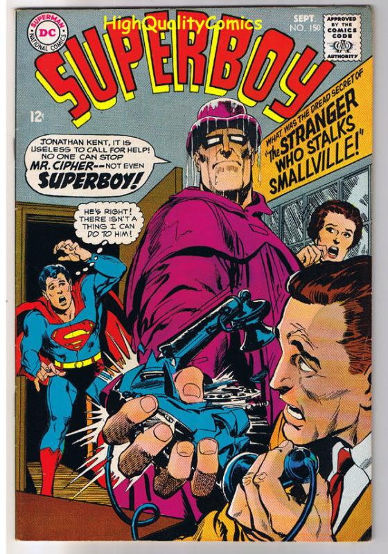 SUPERBOY #150, VF+, Stalker, Neal Adams, Smallville, 1949 , more DC in store