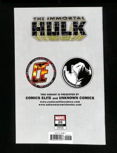 Immortal Hulk #20 Parillo Virgin Variant