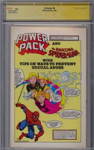X-Factor #6 1986 Marvel CGC 9.6 SS Signed x2 1st app Apocalypse White Pages