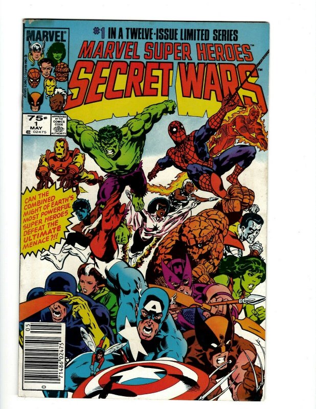 Marvel Super Heroes Secret Wars # 1 2 3 4 5 6 7 8 NM 9 10 11 12 Comic Series OF2