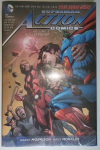 Action Comics Volume 2 Bulletproof The New 52! DC Comics Hardcover 2013 (NEW) ba