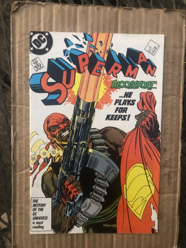 Superman #4 Direct Edition (1987)