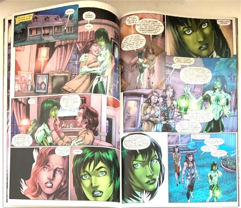 JUSTICE LEAGUE #46 FRANCIS MANAPUL SPEEDFORCE COVER USED DC 2010.