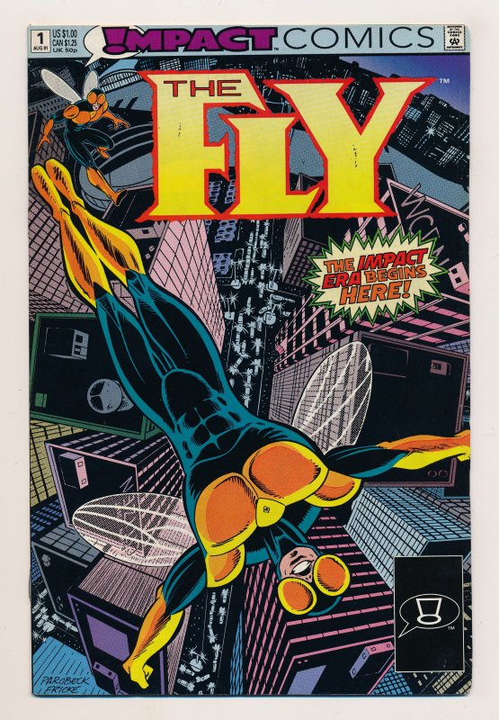 Fly (1991 Impact/DC) #1-17 VF-/NM Complete series