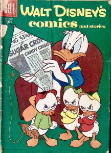 WALT DISNEY’S COMICS AND STORIES Issue 193 - Volume 17 # 1 — 1956 Dell — Good